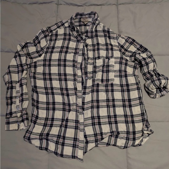 Como Vintage Tops - Ladies Flannel Shirt